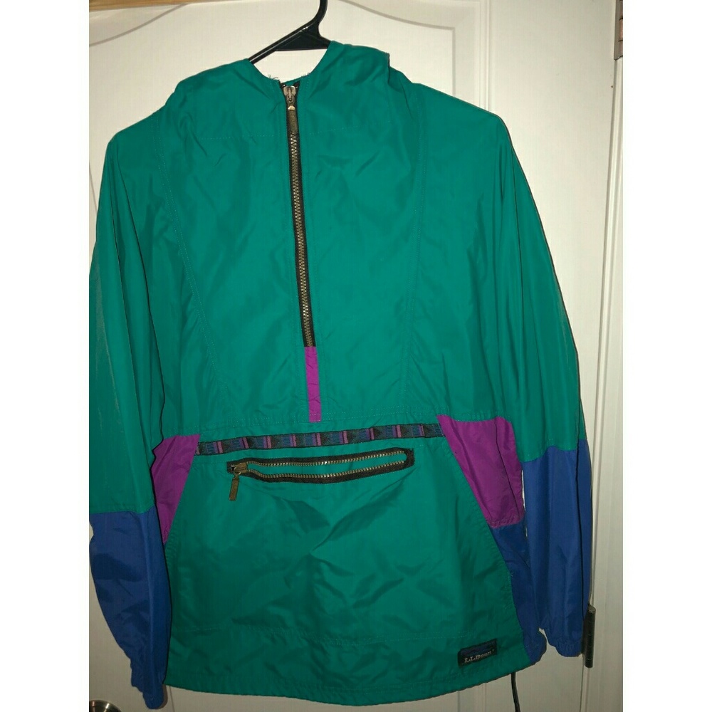 LL Bean Vintage Oversized Windbreaker